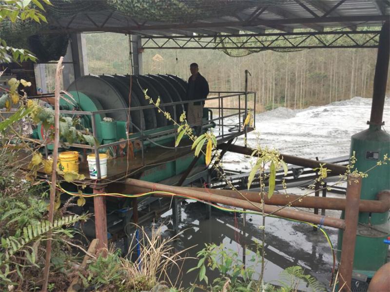 Dewatering of tailings from Guangdong lead zinc mine