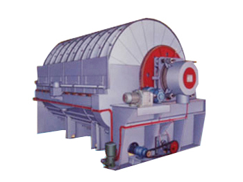 Cement used disk vacuum filter